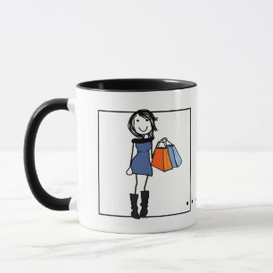 Pesoniserad shopaolkaffe Mugg