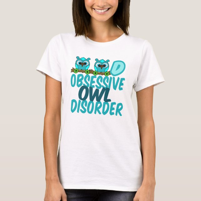 Pessiv Uggla Tee Shirt (Framsida)