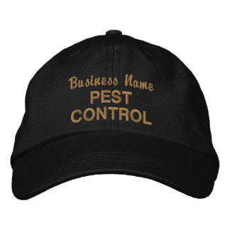 Pest Control Business Namn Anpassningsbar Embroize Broderad Keps