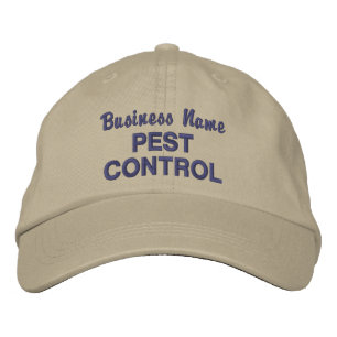 Pest Control Business Namn Anpassningsbar Embroize Broderad Keps