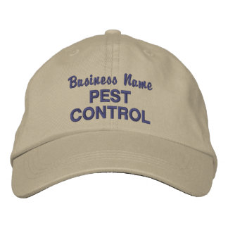 Pest Control Business Namn Anpassningsbar Embroize Broderad Keps