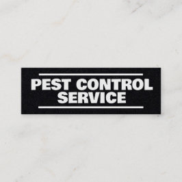 Pest Control Kraft Mini Visitkort