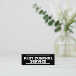 Pest Control Kraft Mini Visitkort