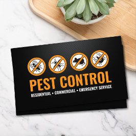 Pest Control Services - Exterminator Business Card Visitkort