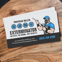 Pest Control Services - Exterminator Visitkort