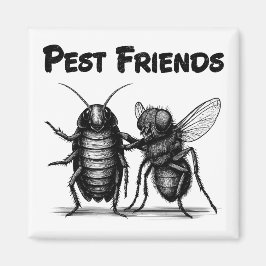 Pest Friends BFF Magnet