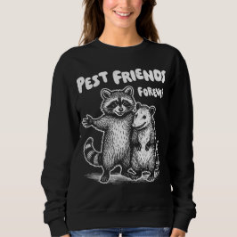 Pest Friends For White Print T Shirt