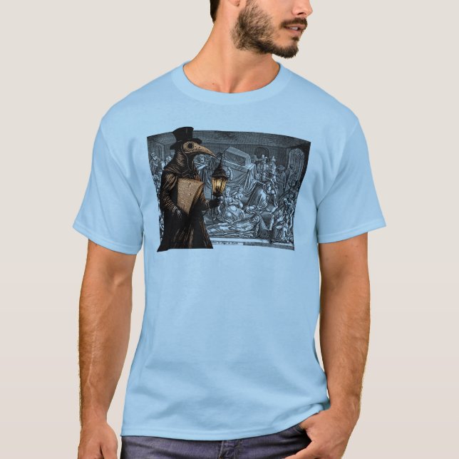 Pestdoktor V T Shirt (Framsida)