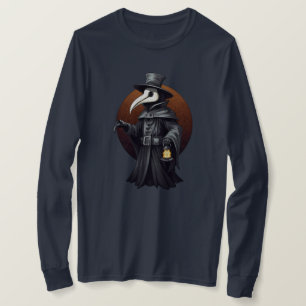 Pestdoktorlykta T-Shirt – Mörk gotisk stil