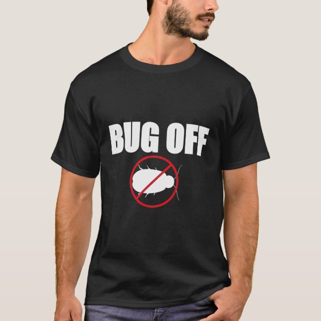 Pestkontroll av kryp av Exterminator T Shirt (Framsida)