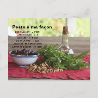 Pesto Vykort