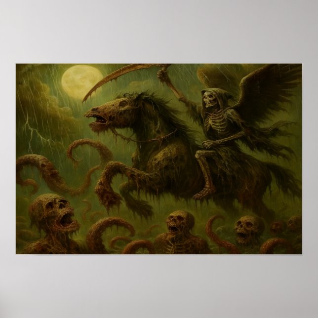 Pestriddaren  poster (Framsidan)