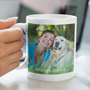 Pet 2-foto, bästa någonsin, Mamma Personlig Kaffemugg