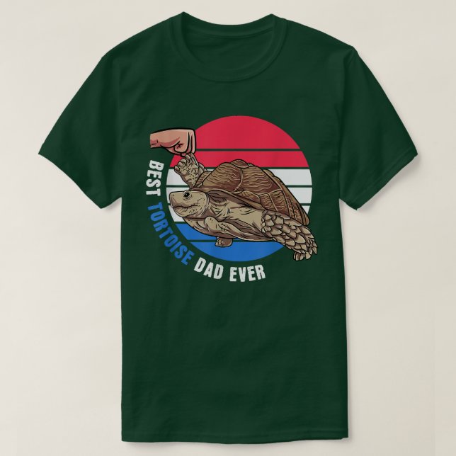 Pet African Sulcata Tortoise GiftBest Tortoise Pap T Shirt (Design framsida)