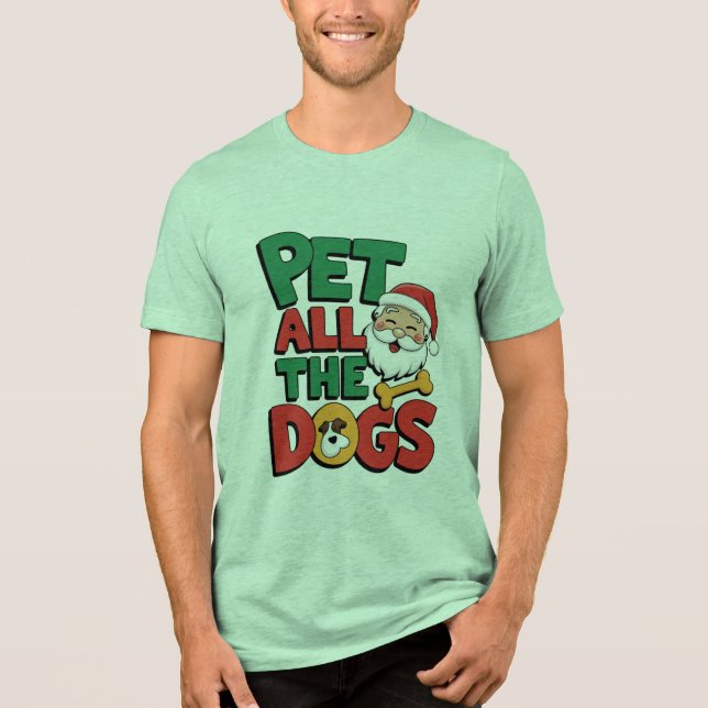 Pet All the Dogs T-Shirt (Framsida)