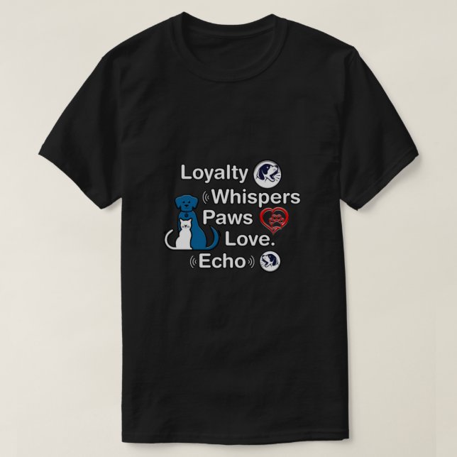 ​ Pet Animal Art T Shirt (Design framsida)