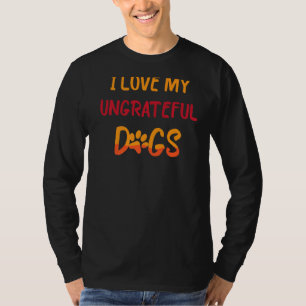 Pet Animals i Kärlek Min otacksamma Hundar Funny J T Shirt