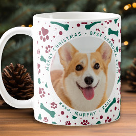 Pet-Anpassningsbarna Photo Tass avtryck Hund Grand Kaffemugg