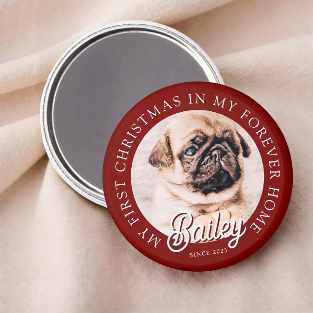 Pet är min första jul i hemmet Modern Magnet (Skapare uppladdad)