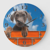 Pet-bild för Round-Large-Wall-Clock