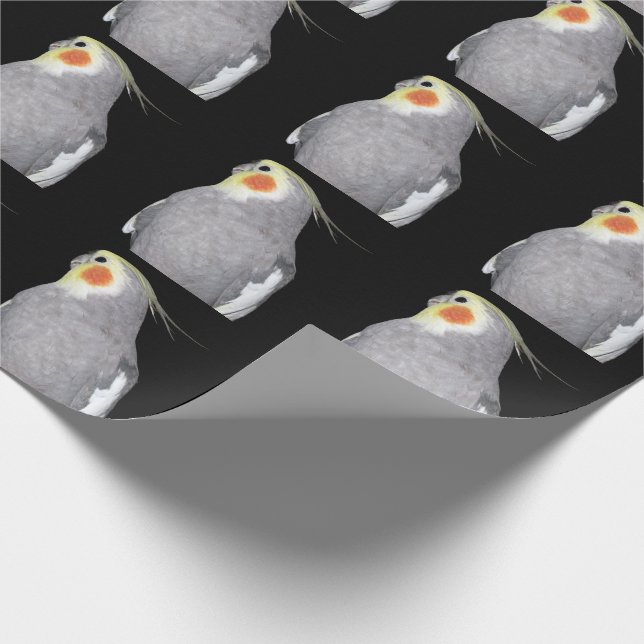 Pet Bird Cockatiel Wrapping Papprare Presentpapper (Hörn)