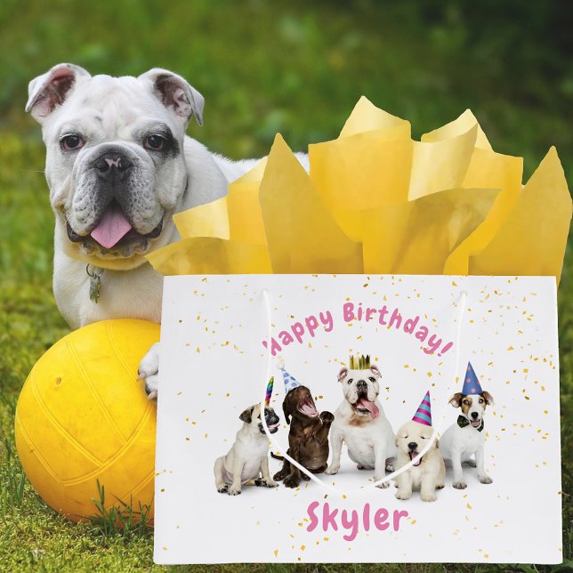 Pet Birthday Hund Firande | ROSA (Skapare uppladdad)