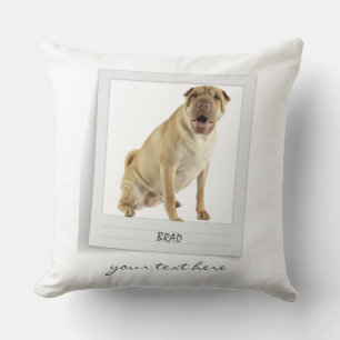 Pet Birthday Photo and Ram Personlig Kudde