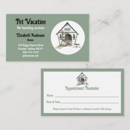 Pet Boarding Visitkort