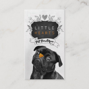 Pet Boutique/Djuromsorgare tjänster/Sitta Visitkort