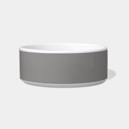 Pet Bowl med Grått-bakgrund