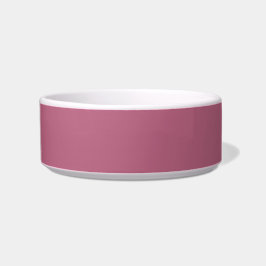 Pet Bowl med Mauve Rosa Background