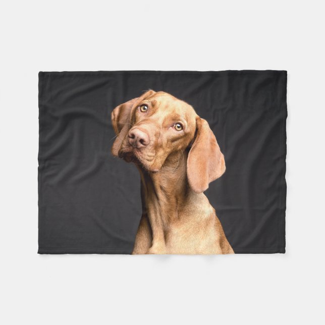 Pet Brown Beagle Hund Fleecefilt (Framsidan (Horisontell))