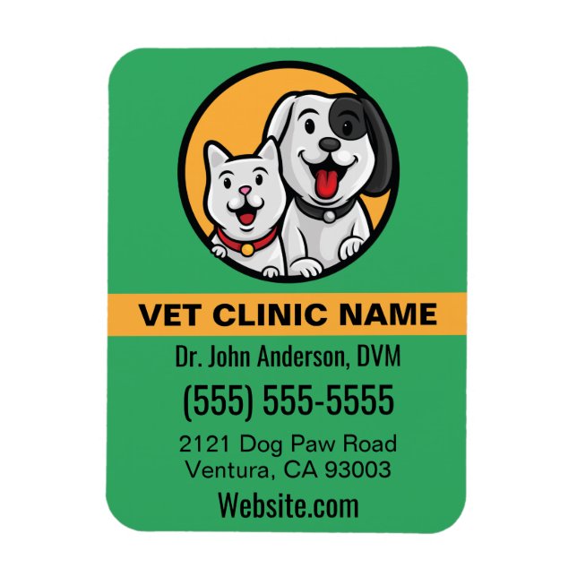 Pet Business Magnet (Vertikal)