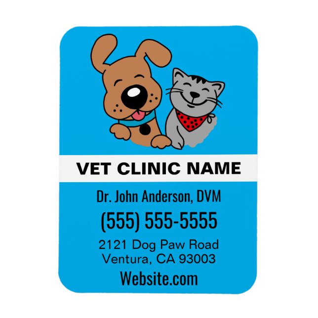 Pet Business Magnet (Vertikal)