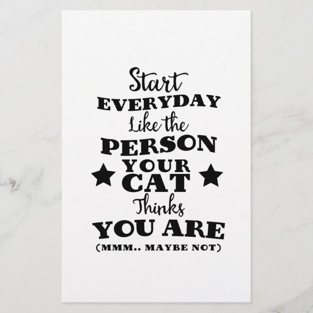 Pet Cat Funny Quote (Framsida)