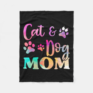 Pet Cat Hund Mamma Shirt for Women Fleecefilt
