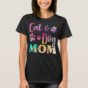 Pet Cat Hund Mamma Shirt for Women, Mor Day T-Shir T