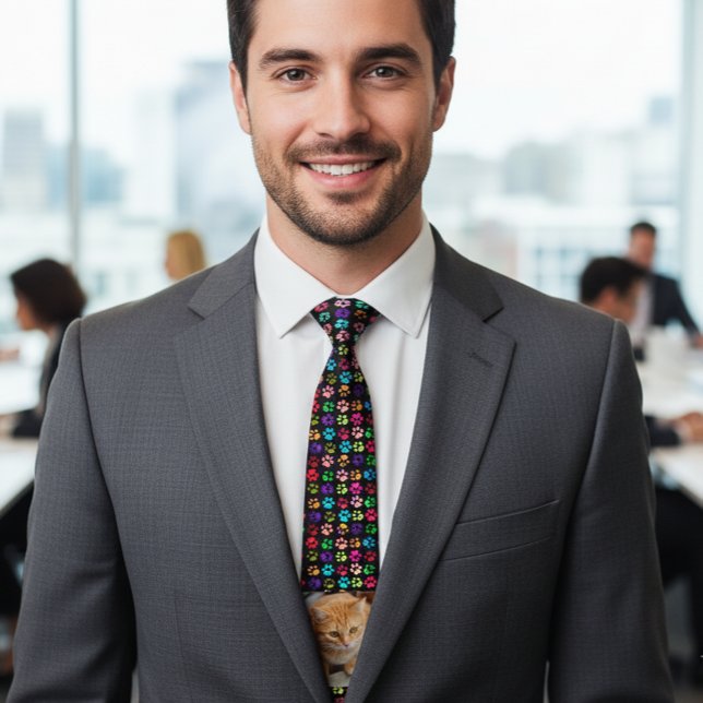 Pet Cat Hund Photo Personalize Photo Tassar Slips (Skapare uppladdad)