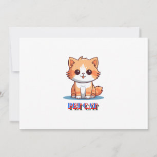 Pet Cat Inbjudningar