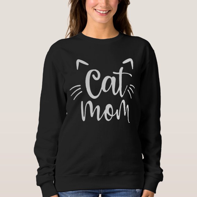 Pet Cat Mamma för kvinnor Katt Mamma T Shirt (Framsida)