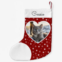 Pet Cat Photo Crimson Red Personlig