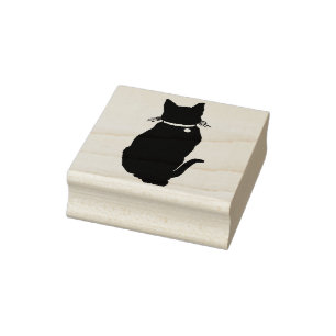 Pet Cat Rubber Frimärke Stämpel