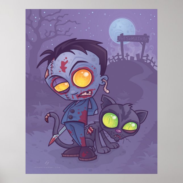 Pet Cemetery Poster (Framsidan)