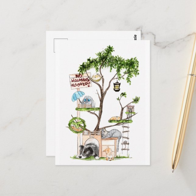 Pet Clubhouse-DNM-vykort Vykort (Fram/Back In Situ)