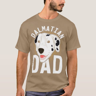 Pet Dalmatian Pappa Hundägare Hund aveln Dalmatien T Shirt