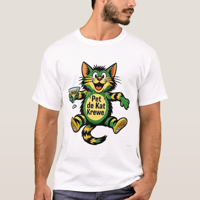 pet de kat one love 2026  t shirt (Framsida)