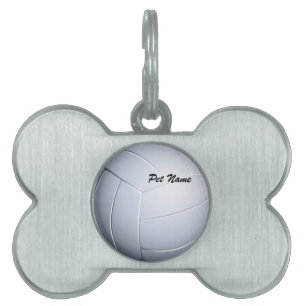 Pet-etikett för volleyball Pet Namn Namnbricka Husdjur