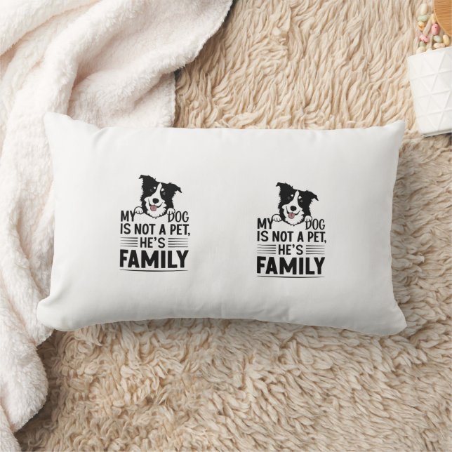 Pet Family Pillow Lumbarkudde (Filt)