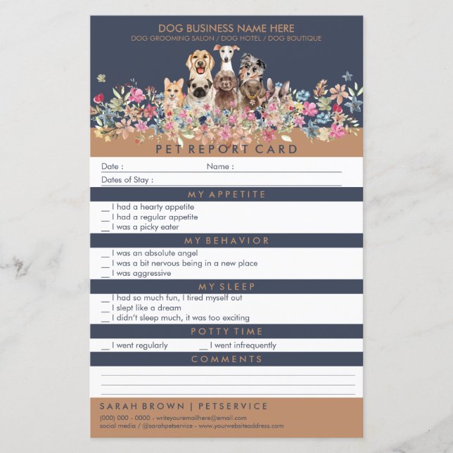 Pet Flowers Chic Hundar (Framsida)