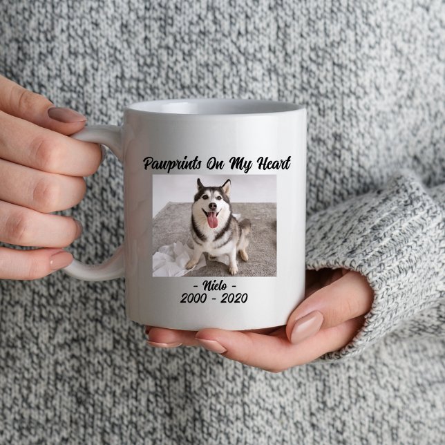Pet-förlust-minnesförlust Hund Sympathy Pet Owners Mugg (Skapare uppladdad)